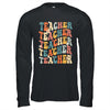 Retro Groovy Teacher Inspirational Happy Back to School Shirt & Hoodie | teecentury
