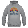 Retro He Is Risen Christian Jesus Christ Religious Easter T-Shirt & Hoodie | Teecentury.com