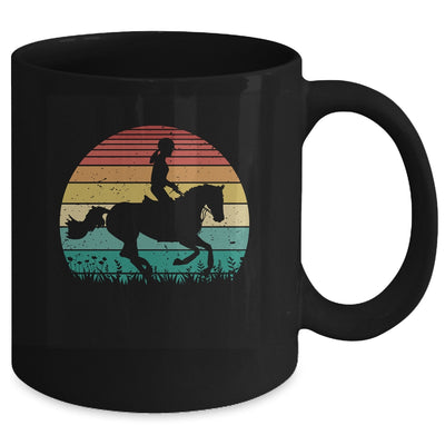 Retro Horse Lover Horseback Riding Cowgirl Western Mug | teecentury