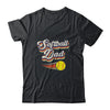 Retro Softball Dad Funny Vintage Softball Dad Father's Day T-Shirt & Hoodie | Teecentury.com