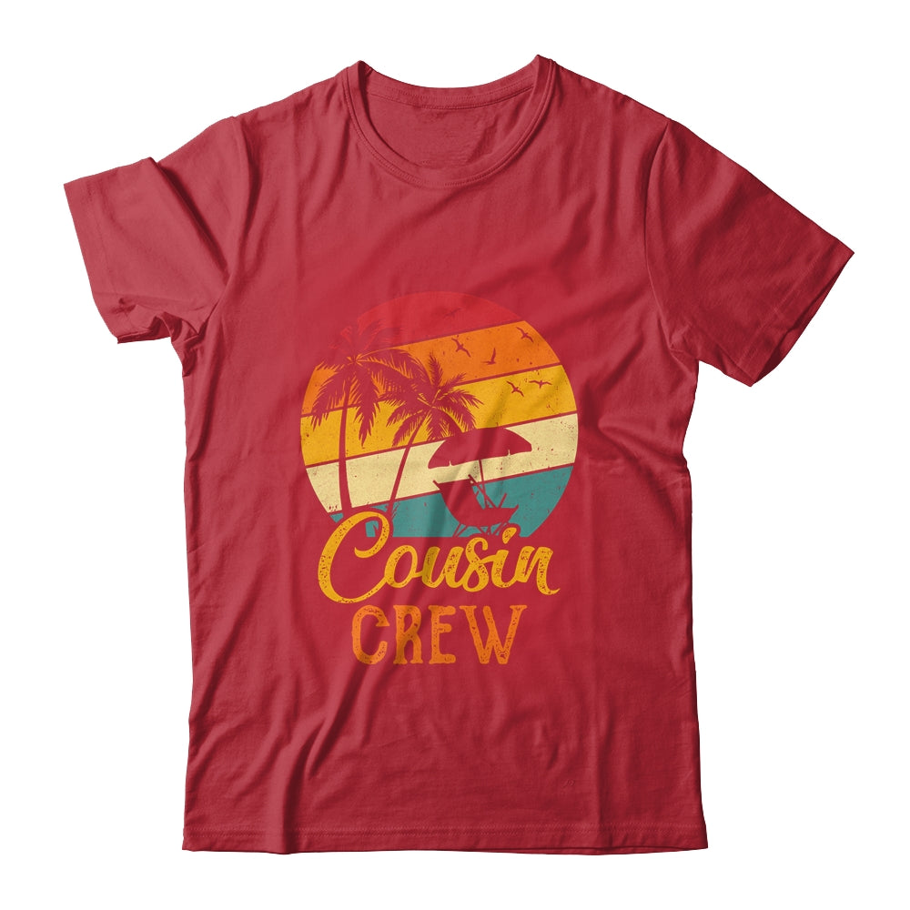 Retro Summer Family Vacation Vintage Beach Cousin Crew Shirt & Tank Top | teecentury