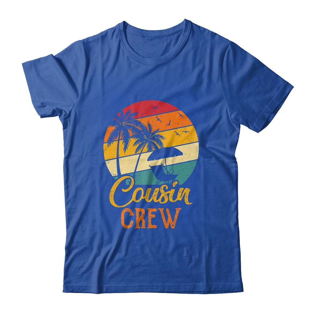Retro Summer Family Vacation Vintage Beach Cousin Crew Shirt & Tank Top | teecentury