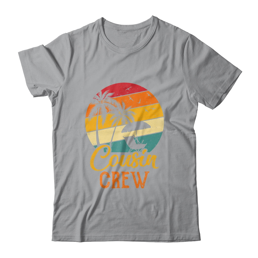Retro Summer Family Vacation Vintage Beach Cousin Crew Shirt & Tank Top | teecentury