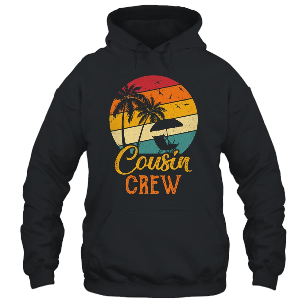 Retro Summer Family Vacation Vintage Beach Cousin Crew Shirt & Tank Top | teecentury