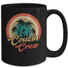 Retro Summer Family Vacation Vintage Rainbow Cousin Crew Mug | teecentury