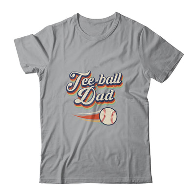 Retro Teeball Dad Funny Vintage Teeball Dad Father's Day T-Shirt & Hoodie | Teecentury.com