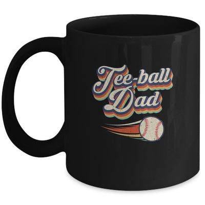 Retro Teeball Dad Funny Vintage Teeball Dad Father's Day Mug Coffee Mug | Teecentury.com