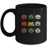 Retro Vintage Cat Pumpkin Halloween Costume Mug Coffee Mug | Teecentury.com