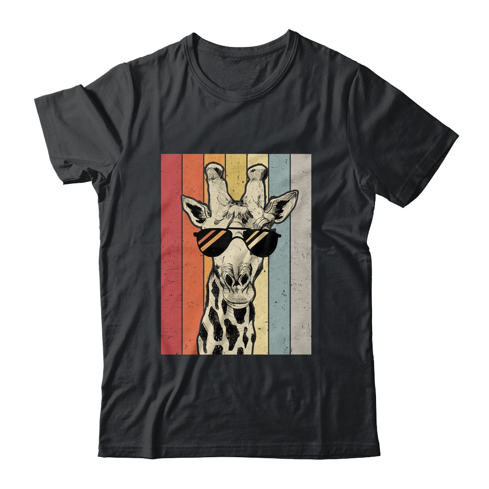 Retro Vintage Giraffe Sunglasses Funny Animal Lover Shirt & Hoodie | teecentury
