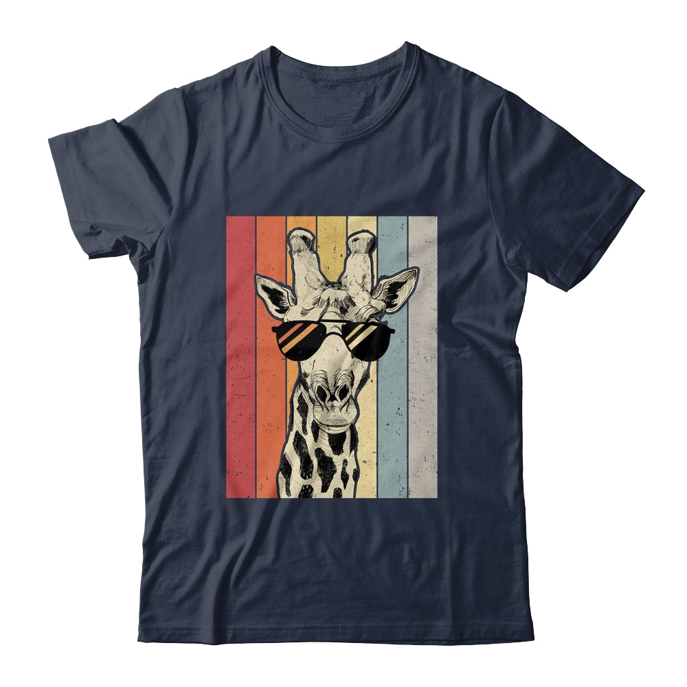 Retro Vintage Giraffe Sunglasses Funny Animal Lover Shirt & Hoodie | teecentury