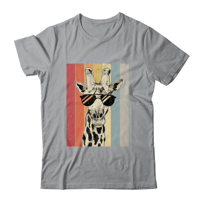 Retro Vintage Giraffe Sunglasses Funny Animal Lover Shirt & Hoodie | teecentury