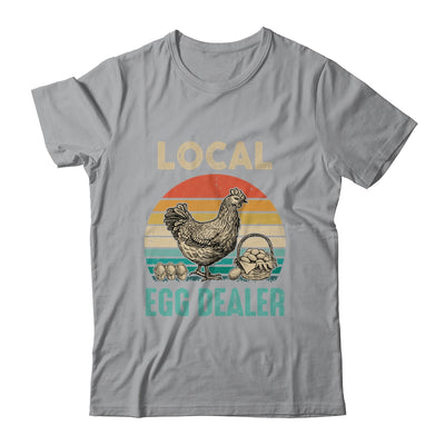 Retro Vintage Local Egg Dealer Farmer Chicken Egg Lover Shirt & Tank Top | teecentury