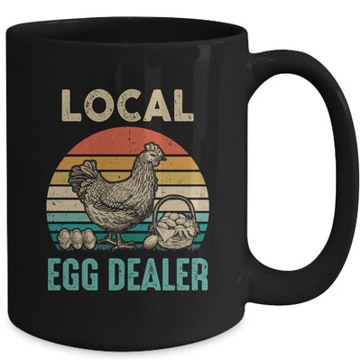 Retro Vintage Local Egg Dealer Farmer Chicken Egg Lover Mug | teecentury