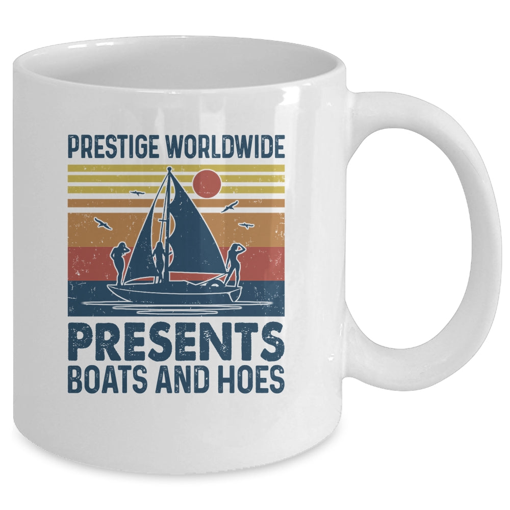 Retro Vintage Prestige Worldwide Boats And Hoes Mug Coffee Mug | Teecentury.com