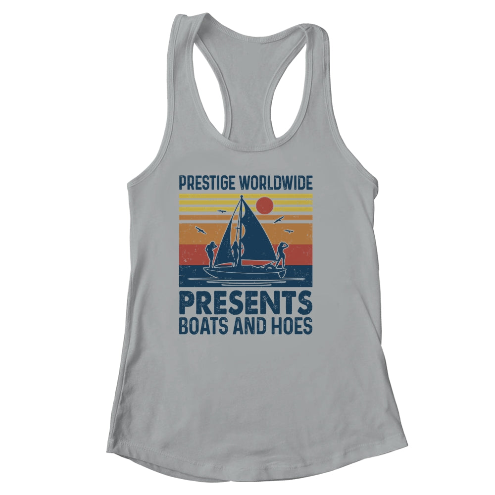 Retro Vintage Prestige Worldwide Boats And Hoes T-Shirt & Tank Top | Teecentury.com