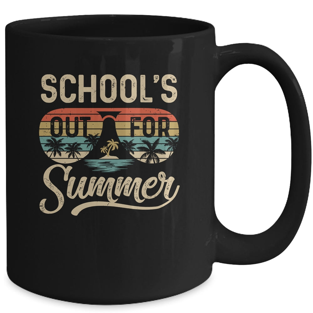 Retro Vintage Style Summer Dress School's Out For Summer Mug Coffee Mug | Teecentury.com