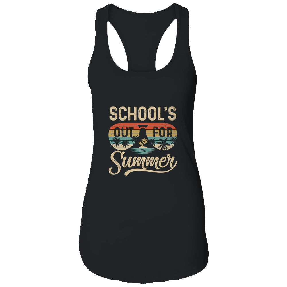 Retro Vintage Style Summer Dress School's Out For Summer T-Shirt & Tank Top | Teecentury.com