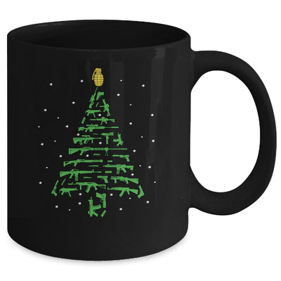 Rifle Weapon Gun Christmas Tree For Weapon Patriots Mug Coffee Mug | Teecentury.com