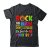 Rock The Test Don't Stress Just Do Your Best Funny Testing Shirt & Hoodie | teecentury