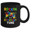 Rocking To A Different Tune Autism Awareness Gamer Kids Mug Coffee Mug | Teecentury.com
