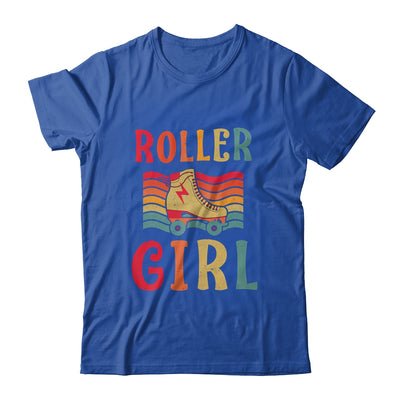 Roller Girl Skater Skating Retro Vintage 70s 80s Skates T-Shirt & Tank Top | Teecentury.com