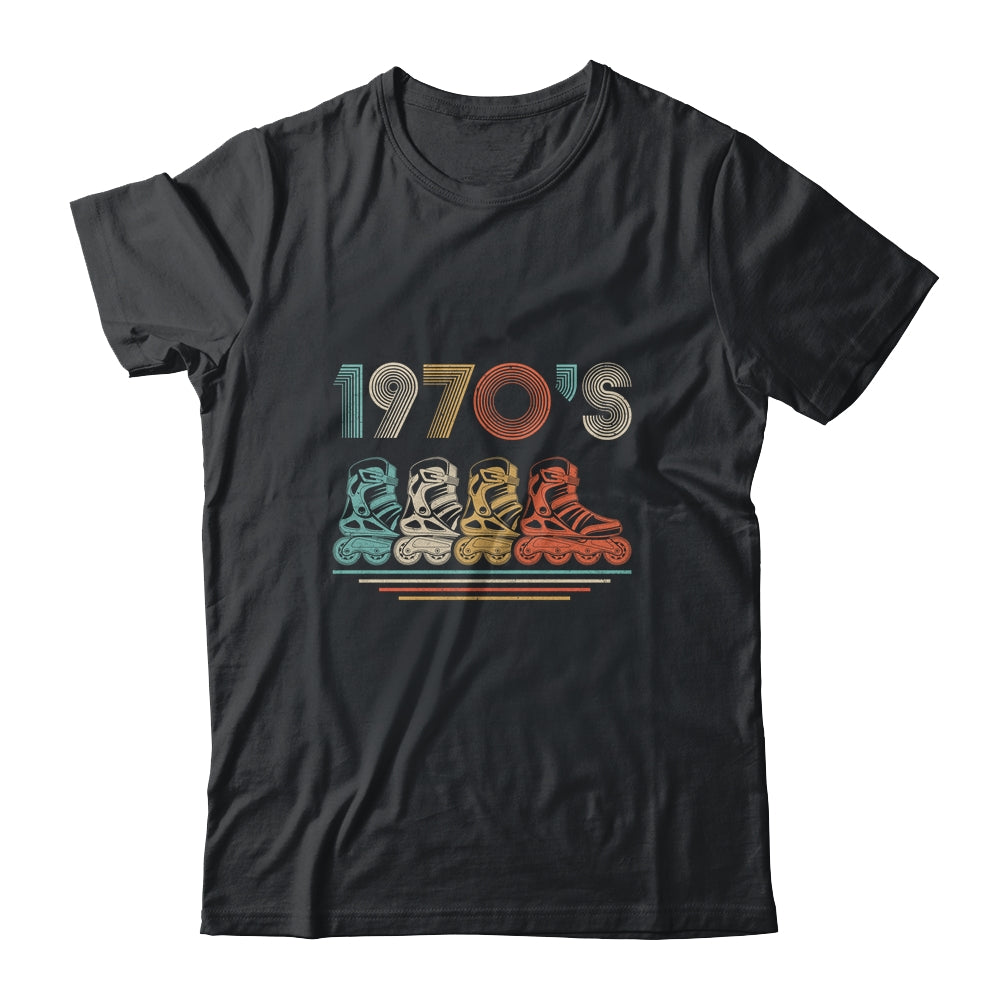 Roller Skate Skating 70s Retro Vintage T-Shirt & Tank Top | Teecentury.com
