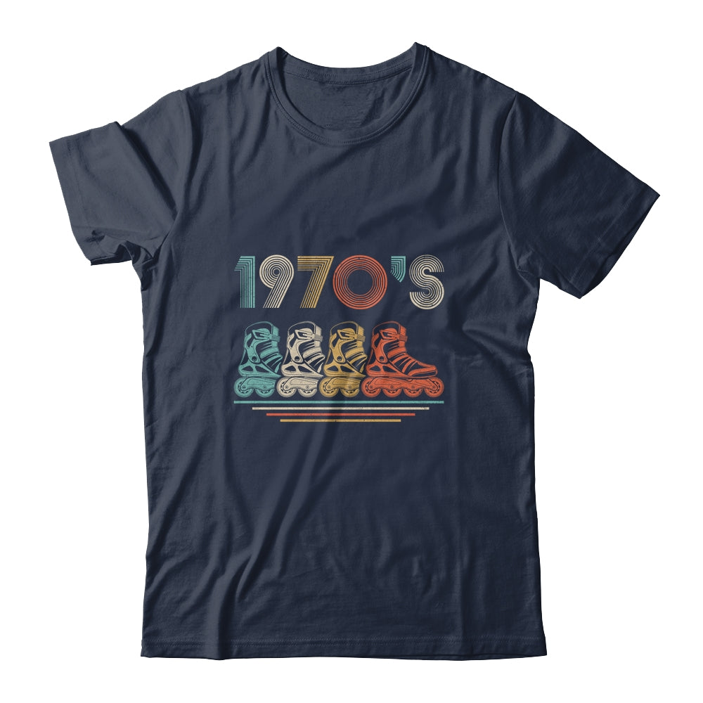 Roller Skate Skating 70s Retro Vintage T-Shirt & Tank Top | Teecentury.com