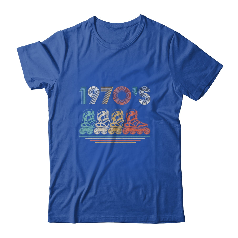 Roller Skate Skating 70s Retro Vintage T-Shirt & Tank Top | Teecentury.com