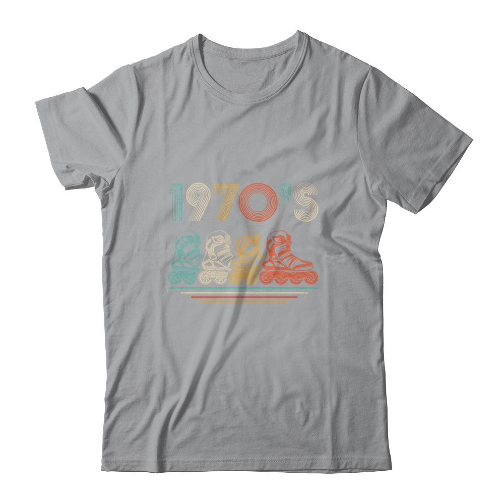 Roller Skate Skating 70s Retro Vintage T-Shirt & Tank Top | Teecentury.com