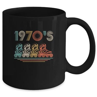 Roller Skate Skating 70s Retro Vintage Mug Coffee Mug | Teecentury.com