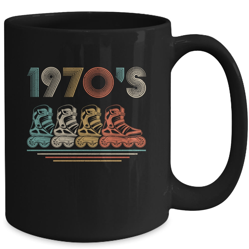 Roller Skate Skating 70s Retro Vintage Mug Coffee Mug | Teecentury.com