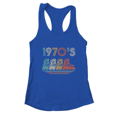 Roller Skate Skating 70s Retro Vintage T-Shirt & Tank Top | Teecentury.com