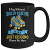 Roller Skating Funny Roller Skate Lover Skating Mug Coffee Mug | Teecentury.com