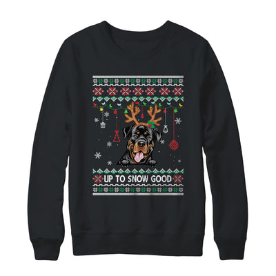 Rottweiler Dog Reindeer Ugly Christmas Xmas T-Shirt & Sweatshirt | Teecentury.com