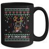 Rottweiler Dog Reindeer Ugly Christmas Xmas Mug Coffee Mug | Teecentury.com