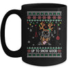 Rottweiler Dog Reindeer Ugly Christmas Xmas Mug Coffee Mug | Teecentury.com