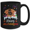 Rottweiler HalloThanksMas Halloween Thanksgiving Christmas Mug | teecentury