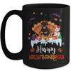Rottweiler HalloThanksMas Halloween Thanksgiving Christmas Mug | teecentury