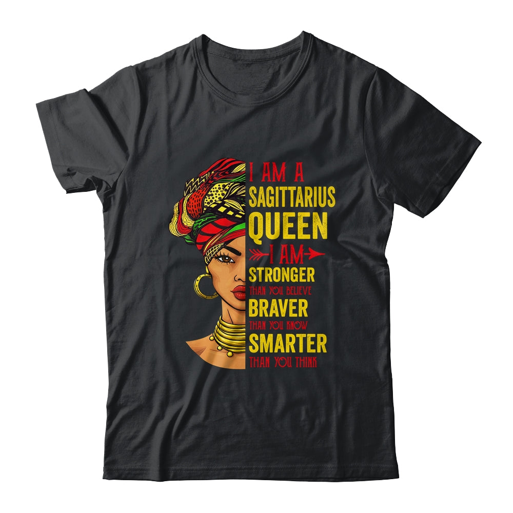 Sagittarius Queen I Am Stronger Birthday For Sagittarius Zodiac Shirt & Tank Top | teecentury
