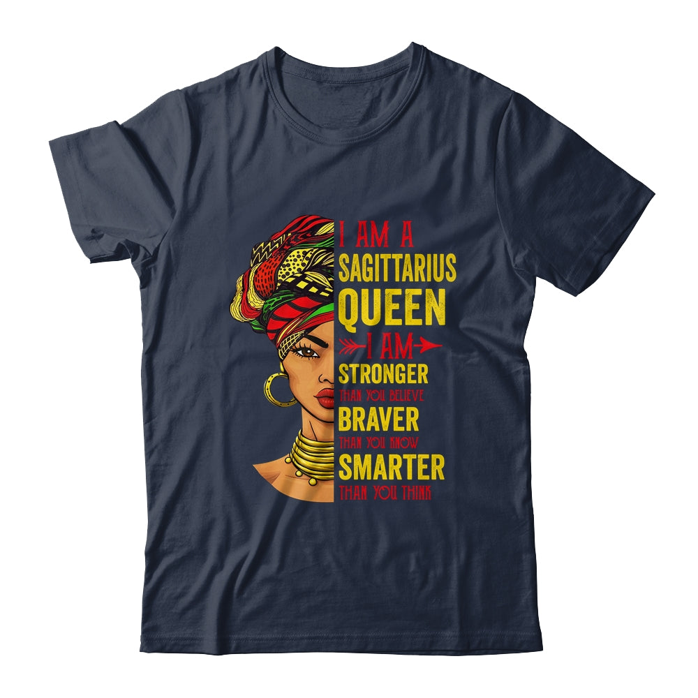 Sagittarius Queen I Am Stronger Birthday For Sagittarius Zodiac Shirt & Tank Top | teecentury