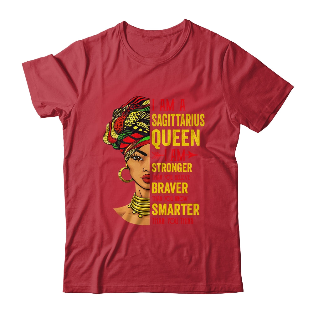Sagittarius Queen I Am Stronger Birthday For Sagittarius Zodiac Shirt & Tank Top | teecentury