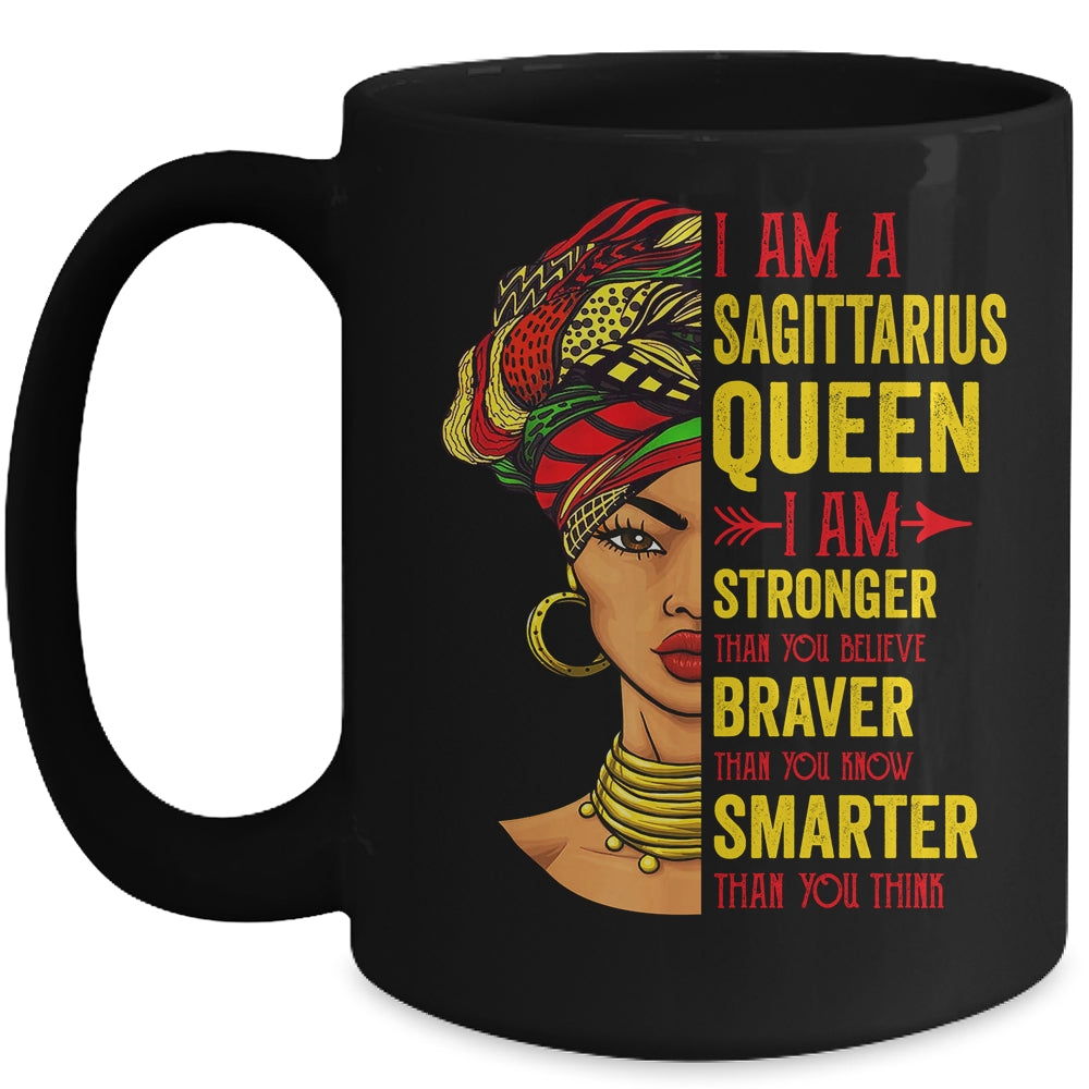 Sagittarius Queen I Am Stronger Birthday For Sagittarius Zodiac Mug | teecentury