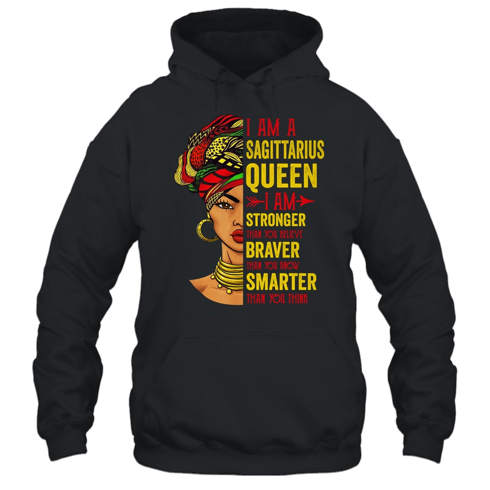 Sagittarius Queen I Am Stronger Birthday For Sagittarius Zodiac Shirt & Tank Top | teecentury