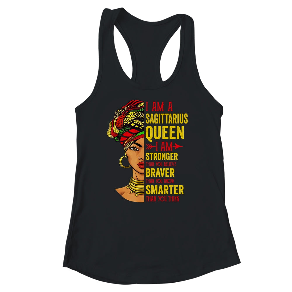 Sagittarius Queen I Am Stronger Birthday For Sagittarius Zodiac Shirt & Tank Top | teecentury