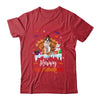 Saint Bernard Happy HalloThanksMas Halloween Christmas Shirt & Sweatshirt | teecentury