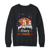 Saint Bernard Happy HalloThanksMas Halloween Christmas Shirt & Sweatshirt | teecentury