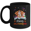 Saint Bernard Happy HalloThanksMas Halloween Christmas Mug | teecentury