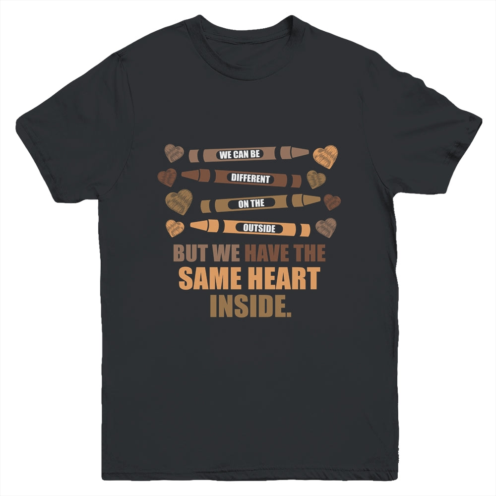 Same Heart Black History Month African American Youth Youth Shirt | Teecentury.com