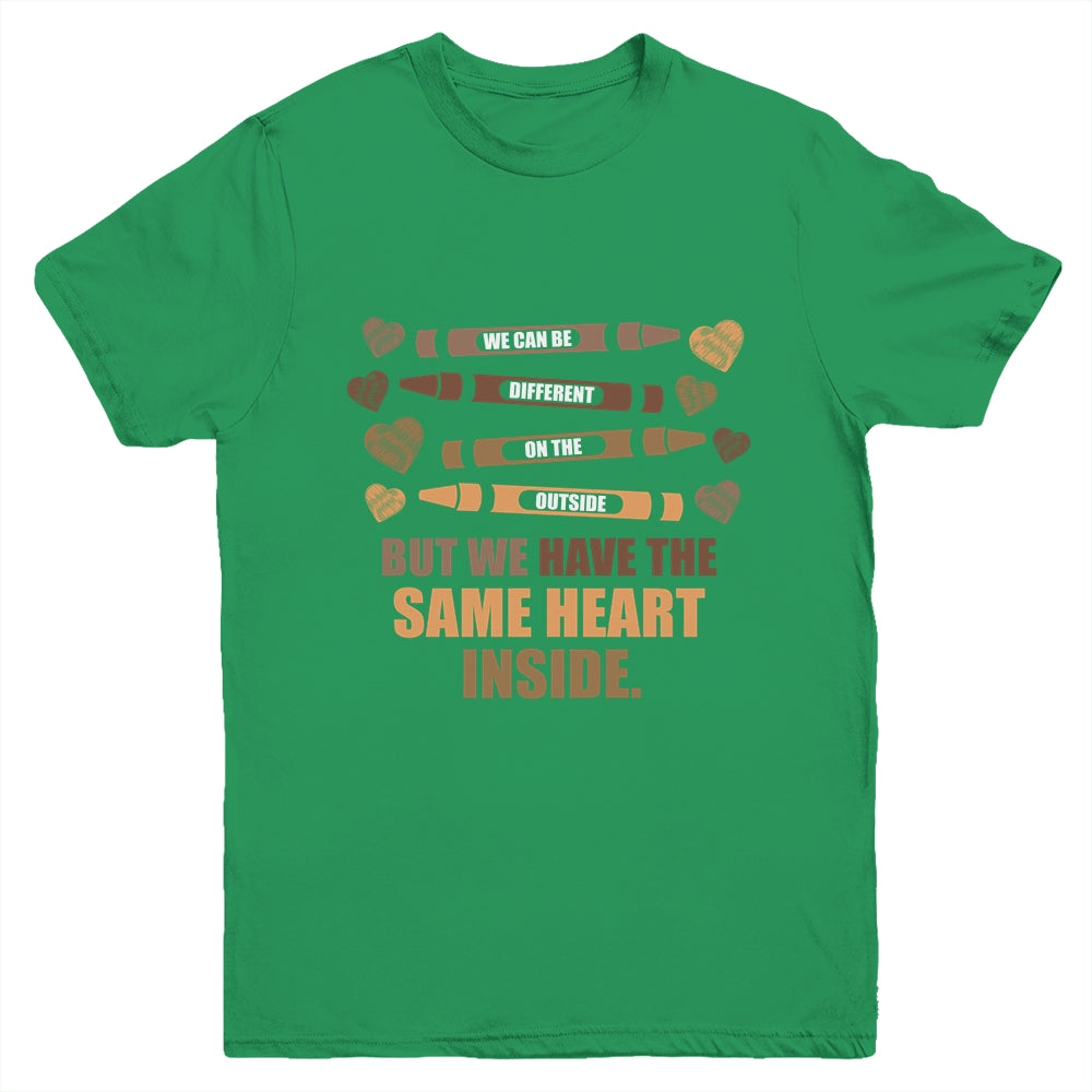 Same Heart Black History Month African American Youth Youth Shirt | Teecentury.com