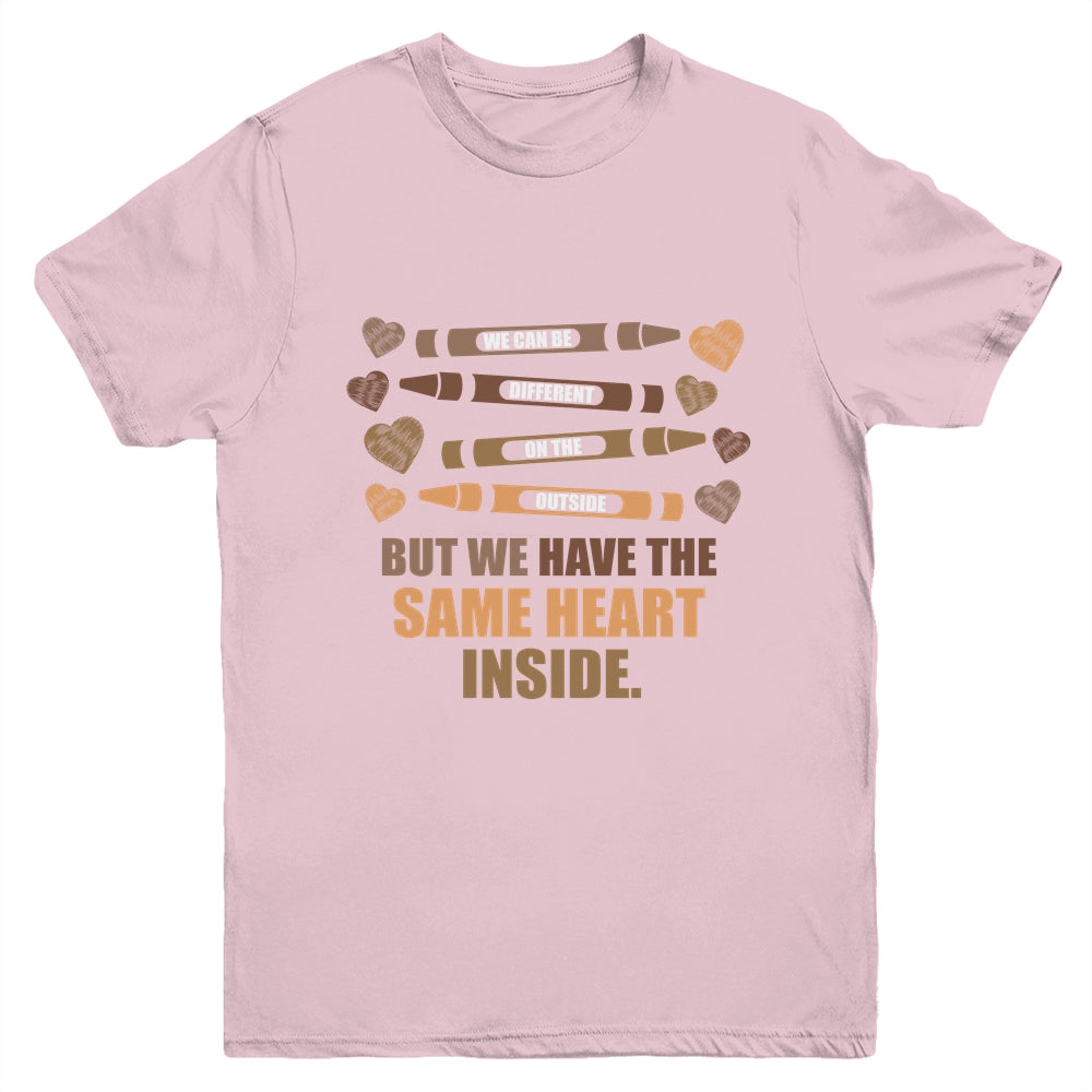 Same Heart Black History Month African American Youth Youth Shirt | Teecentury.com